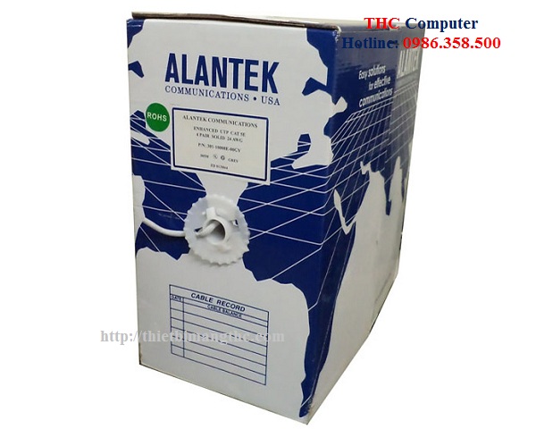 Dây cáp mạng Alantek cat5 FTP - cable mạng bọc bạc chống nhiễu